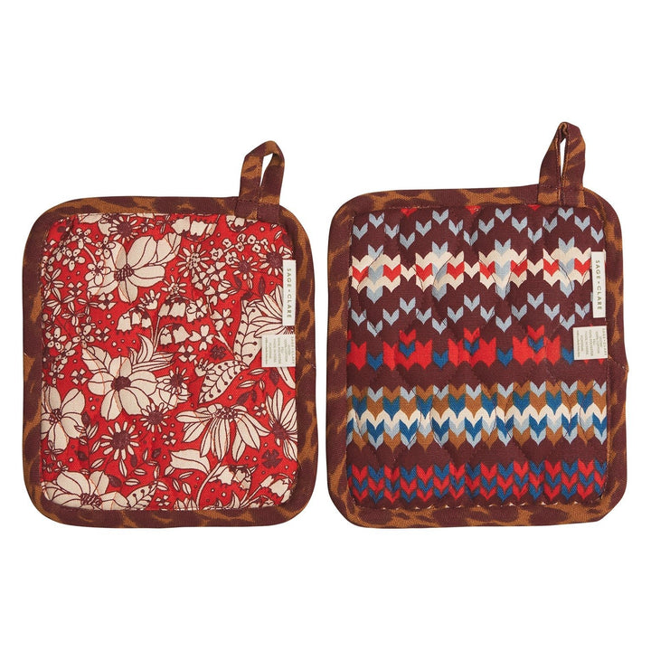Evette Pot Holder Set home Sage & Clare