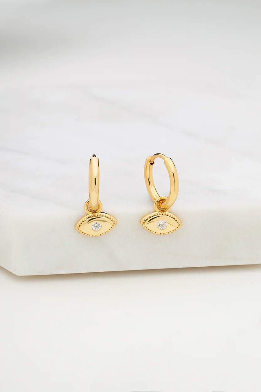 Evil eye Earing Gold earing Zafino Jewellery