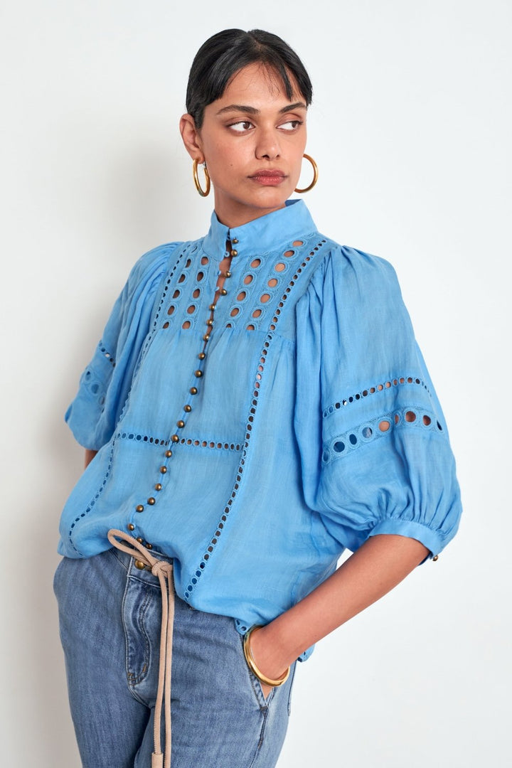 extend top - Lagoon Blouse Zoe Kratzmann