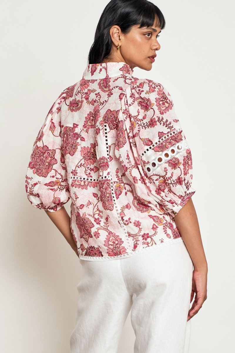 extend top - rose paisley Zoe Kratzmann