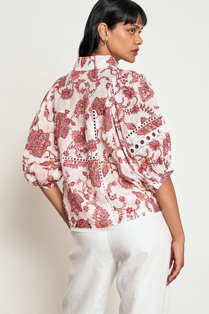 extend top - rose paisley Zoe Kratzmann