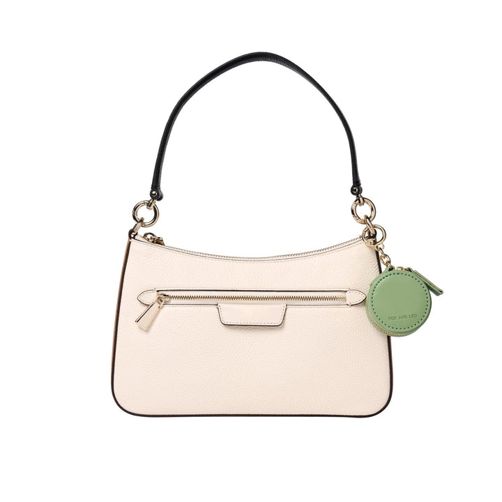 Eye Catcher charm with microfibre cleaning cloth - Sage Fox and Leo