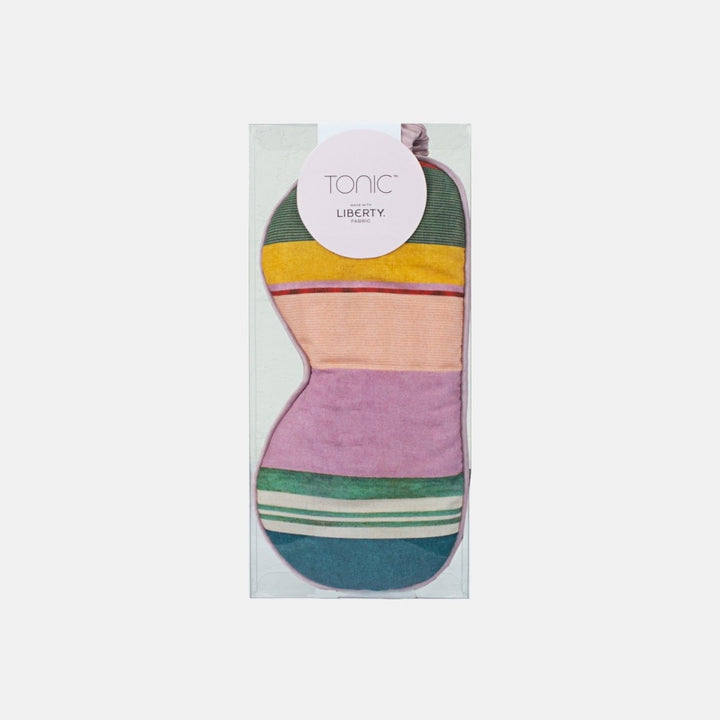 Eye Mask - Liberty Gelato Stripe eye mask Tonic