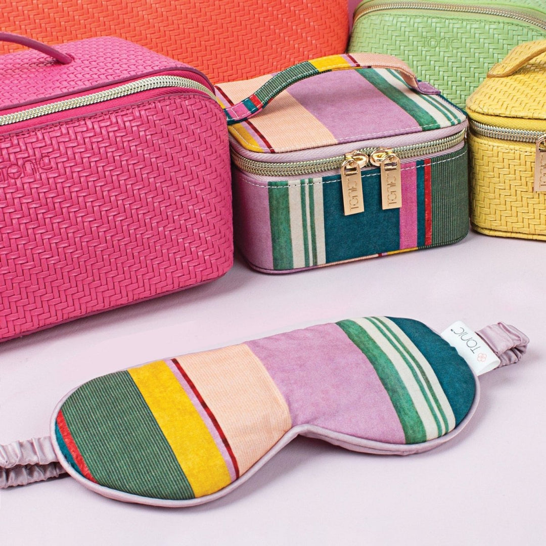 Eye Mask - Liberty Gelato Stripe eye mask Tonic