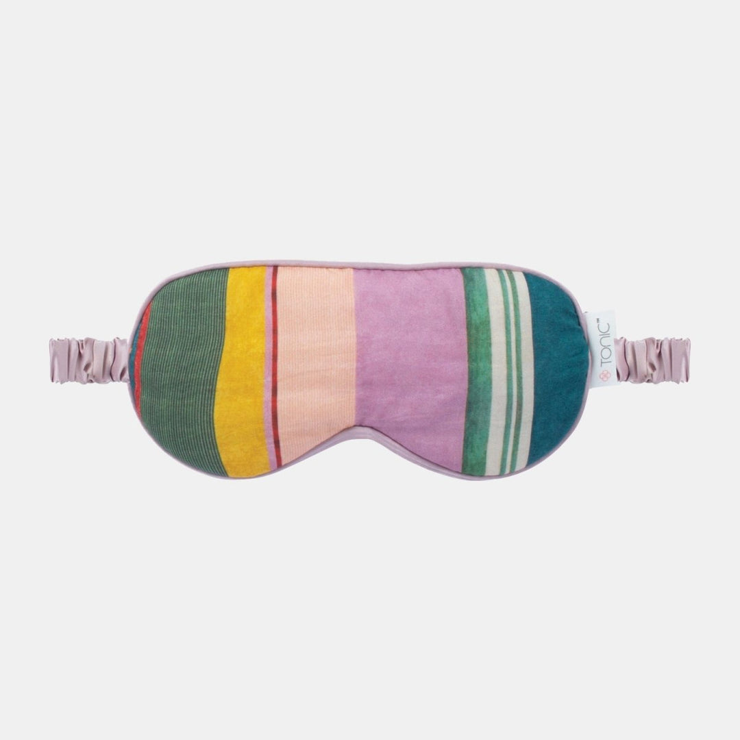 Eye Mask - Liberty Gelato Stripe eye mask Tonic
