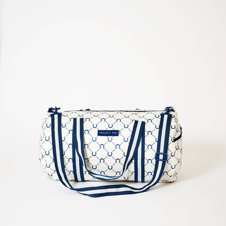 Barrel Bag – Navy Horseshoe Project Ten Pty Ltd