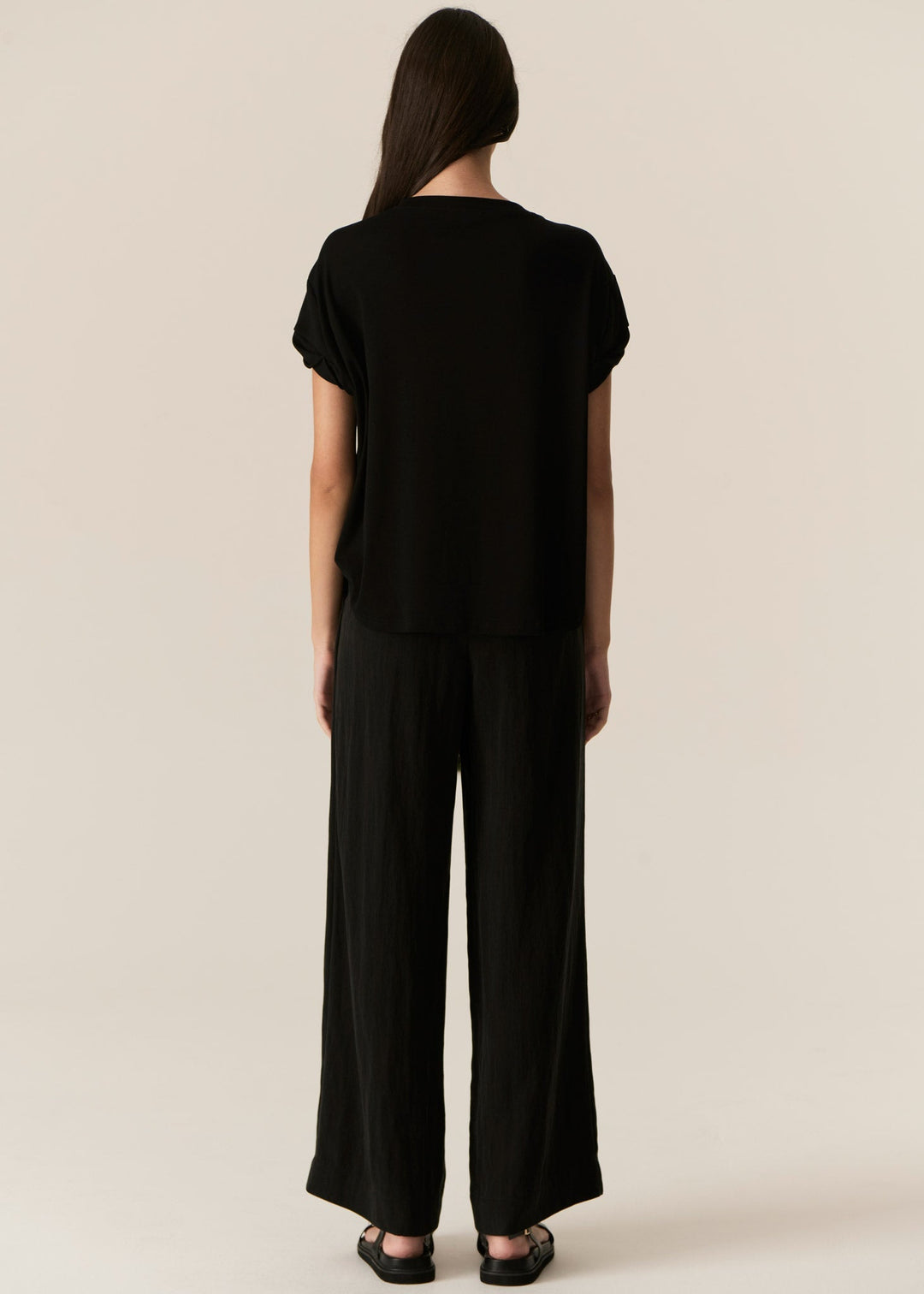 Faire Belted Pants - Black Pant POL