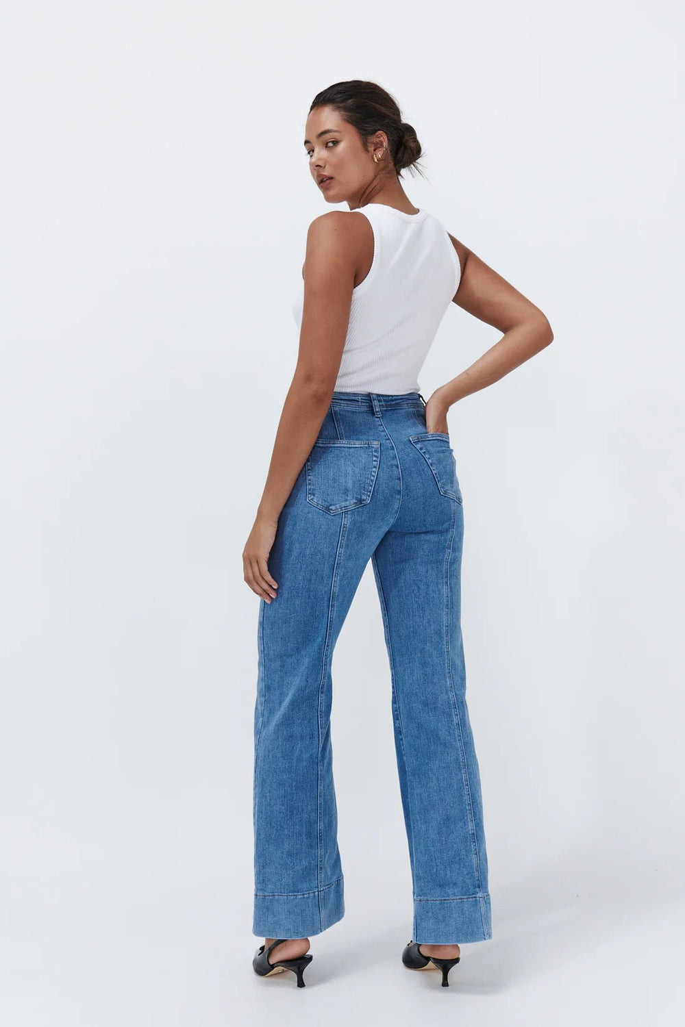 Farrah Jean - 70's Blue Denim Kireina