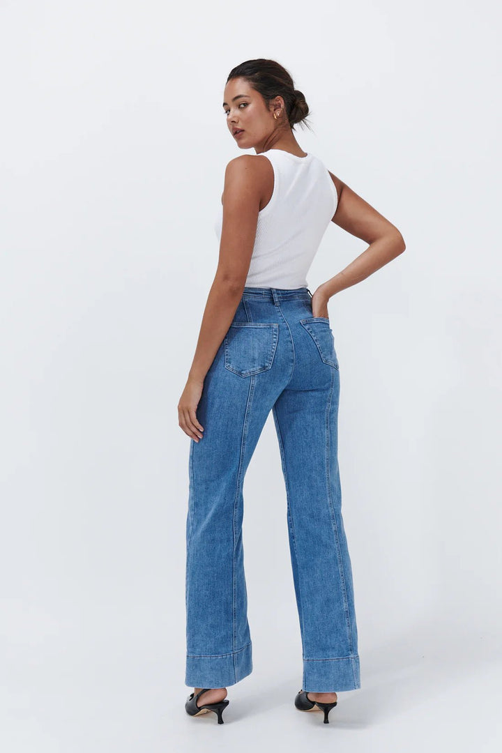 Farrah Jean - 70's Blue Denim Kireina