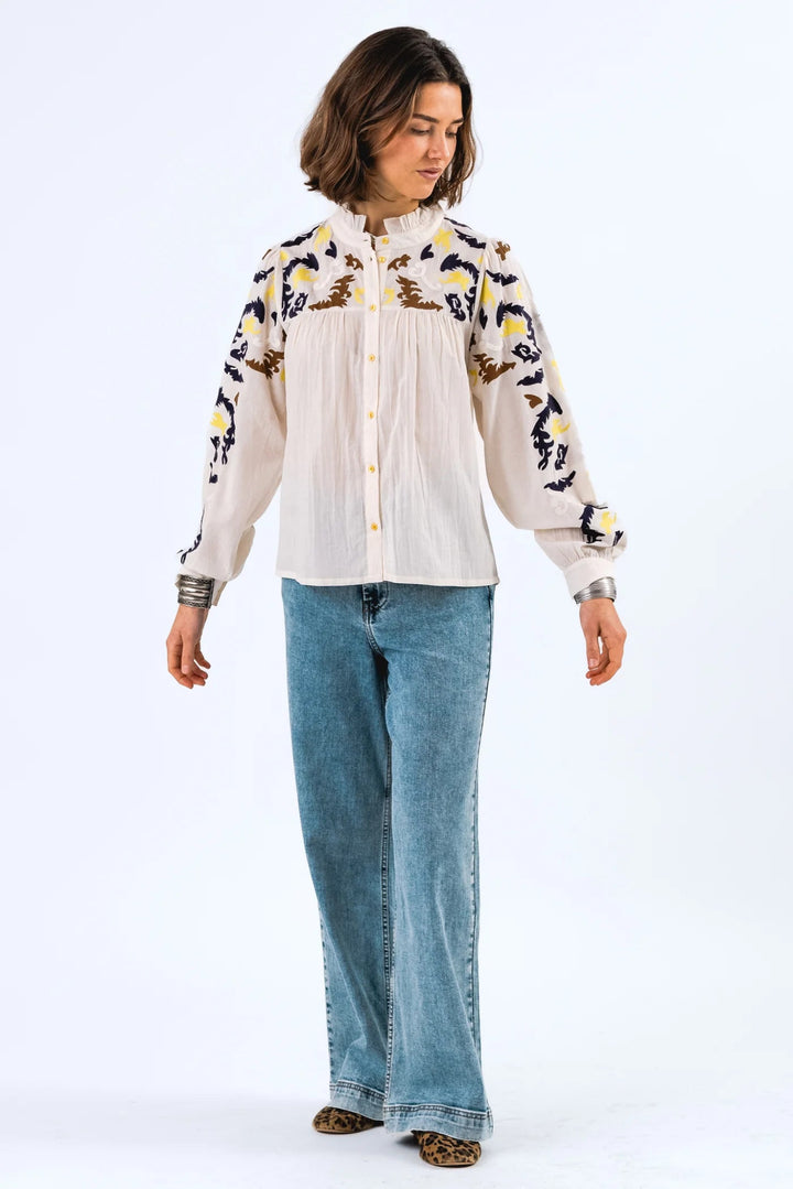 Fenga Shirt LS blouse Lollys Laundry