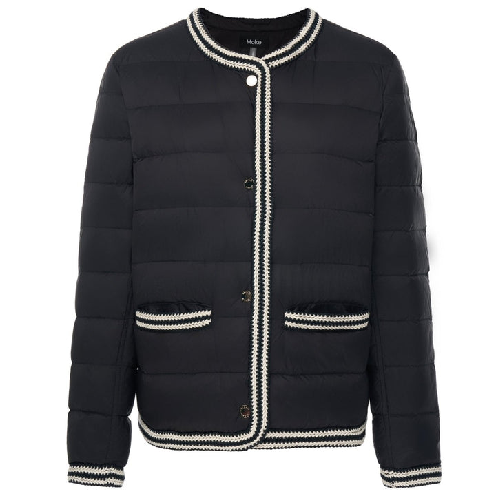 Fern Puffer Down Jacket - Black Moke Apparel