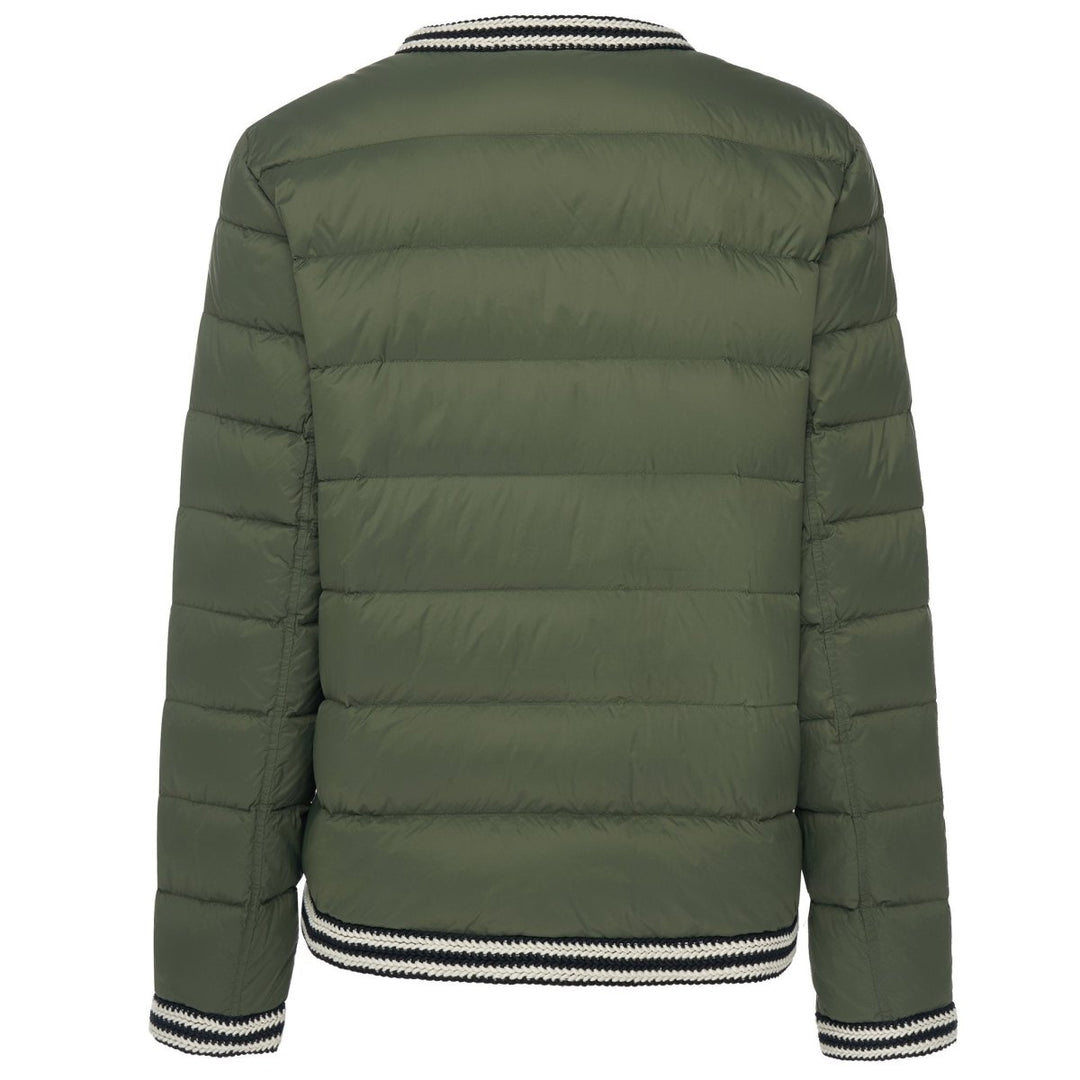 Fern Puffer Down Jacket - Olive Green Moke Apparel