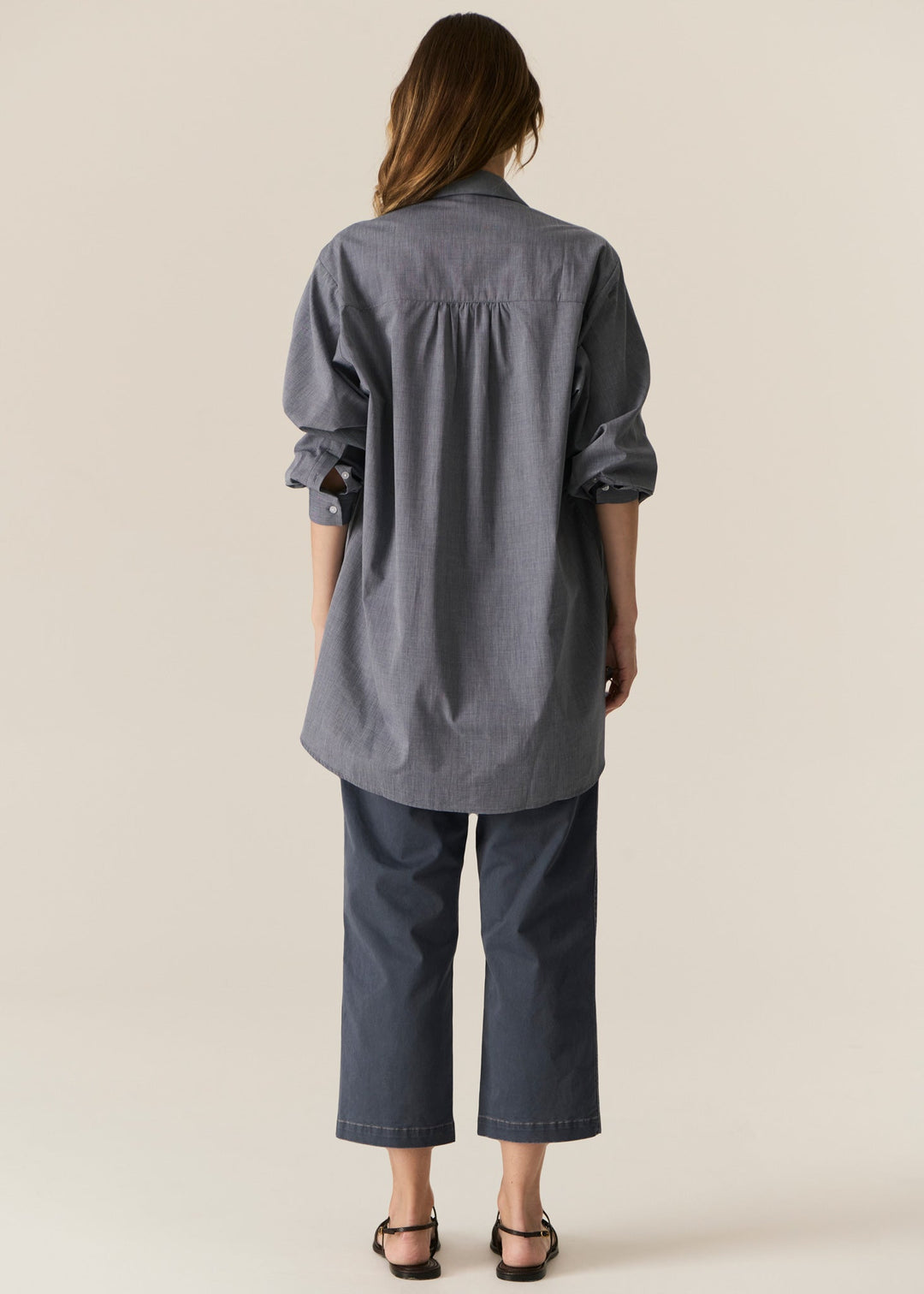 Fern Tapered Pant- Blue POL