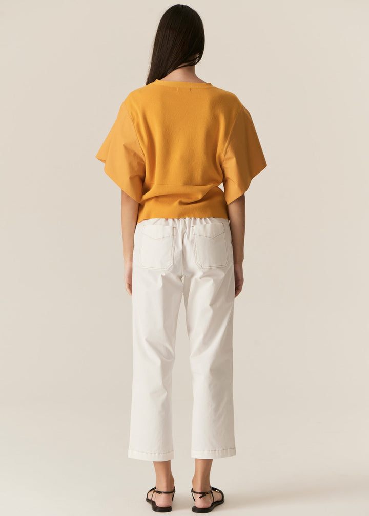 Fern Tapered Pant - White POL