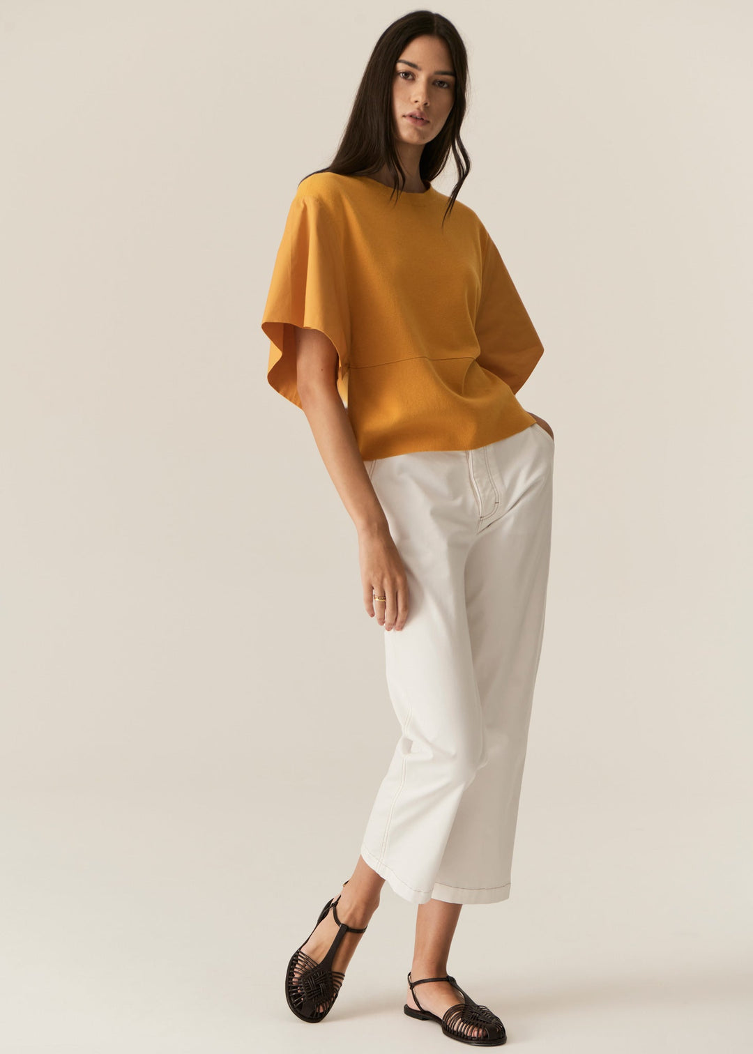 Fern Tapered Pant - White POL