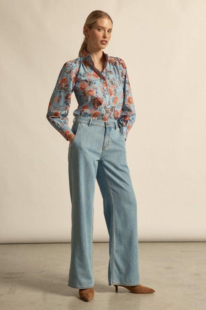 Fete Top - twilight bloom Blouse Zoe Kratzmann