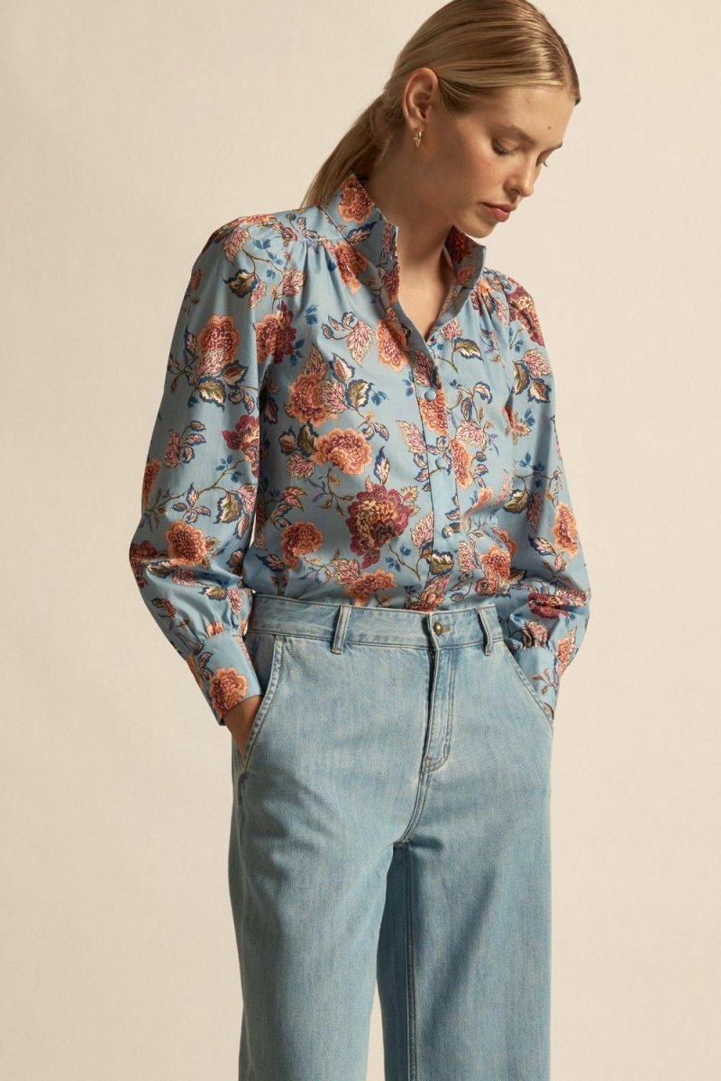 Fete Top - twilight bloom Blouse Zoe Kratzmann