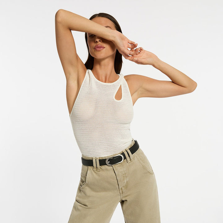 Final Loop Belt - Black Nappa/Silver - Stanleyandstone