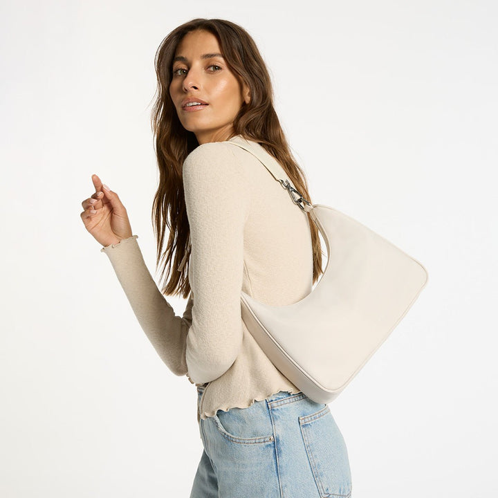 Fleur Recycled Bag - Oyster Handbag Status Anxiety