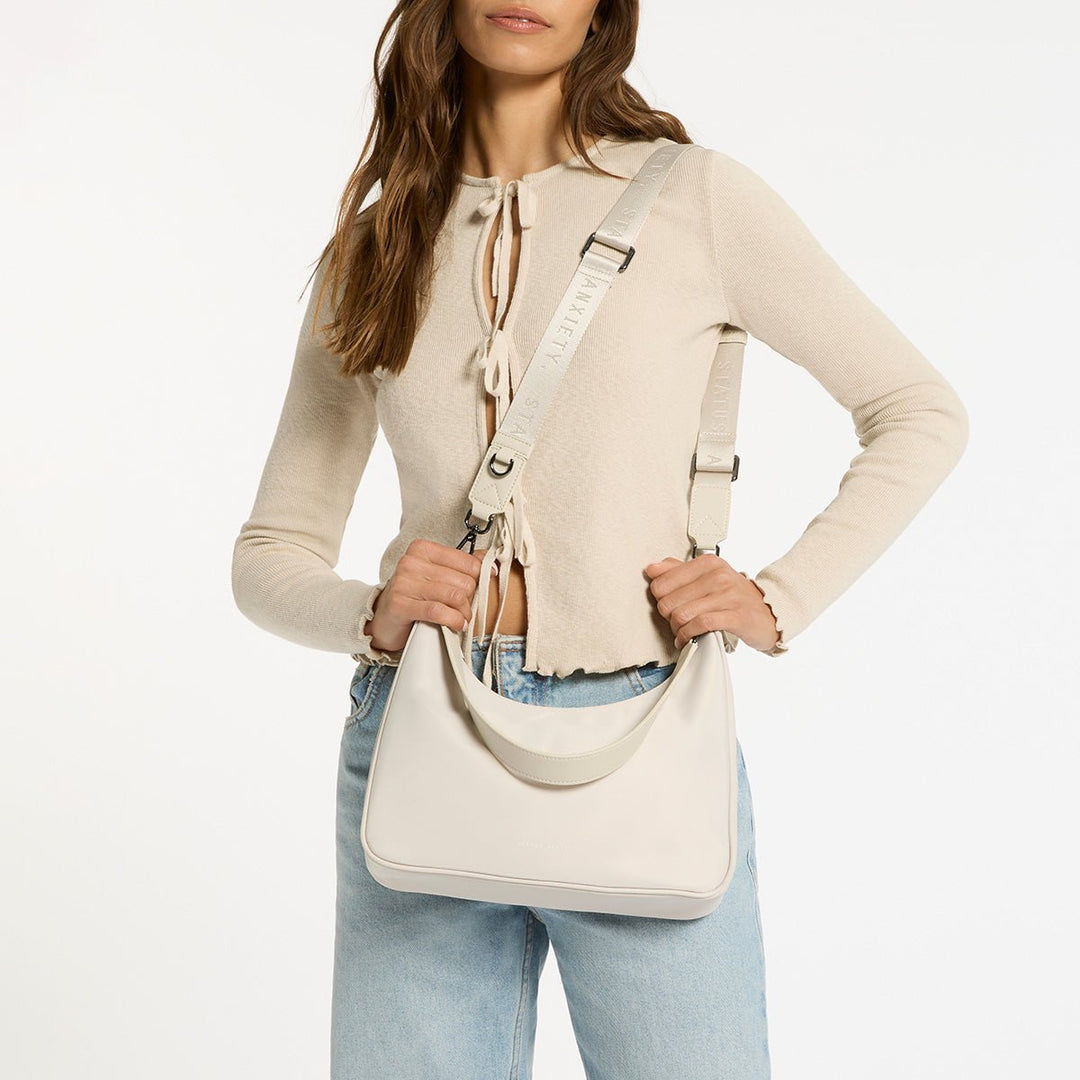 Fleur Recycled Bag - Oyster Handbag Status Anxiety