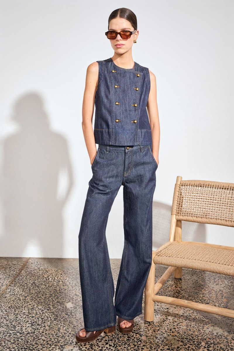 Flint jean - dark denim Jean Zoe Kratzmann