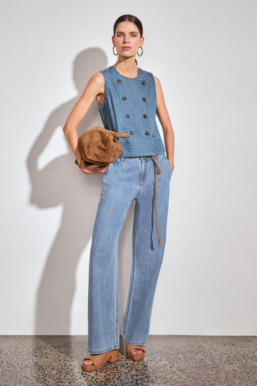 flint jean - light washed denim - Stanleyandstone