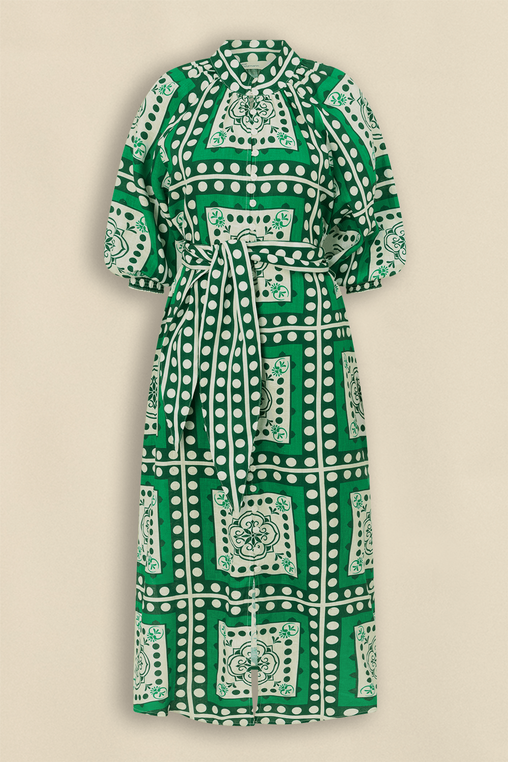 flourish dress - parrot scarf Dress Zoe Kratzmann