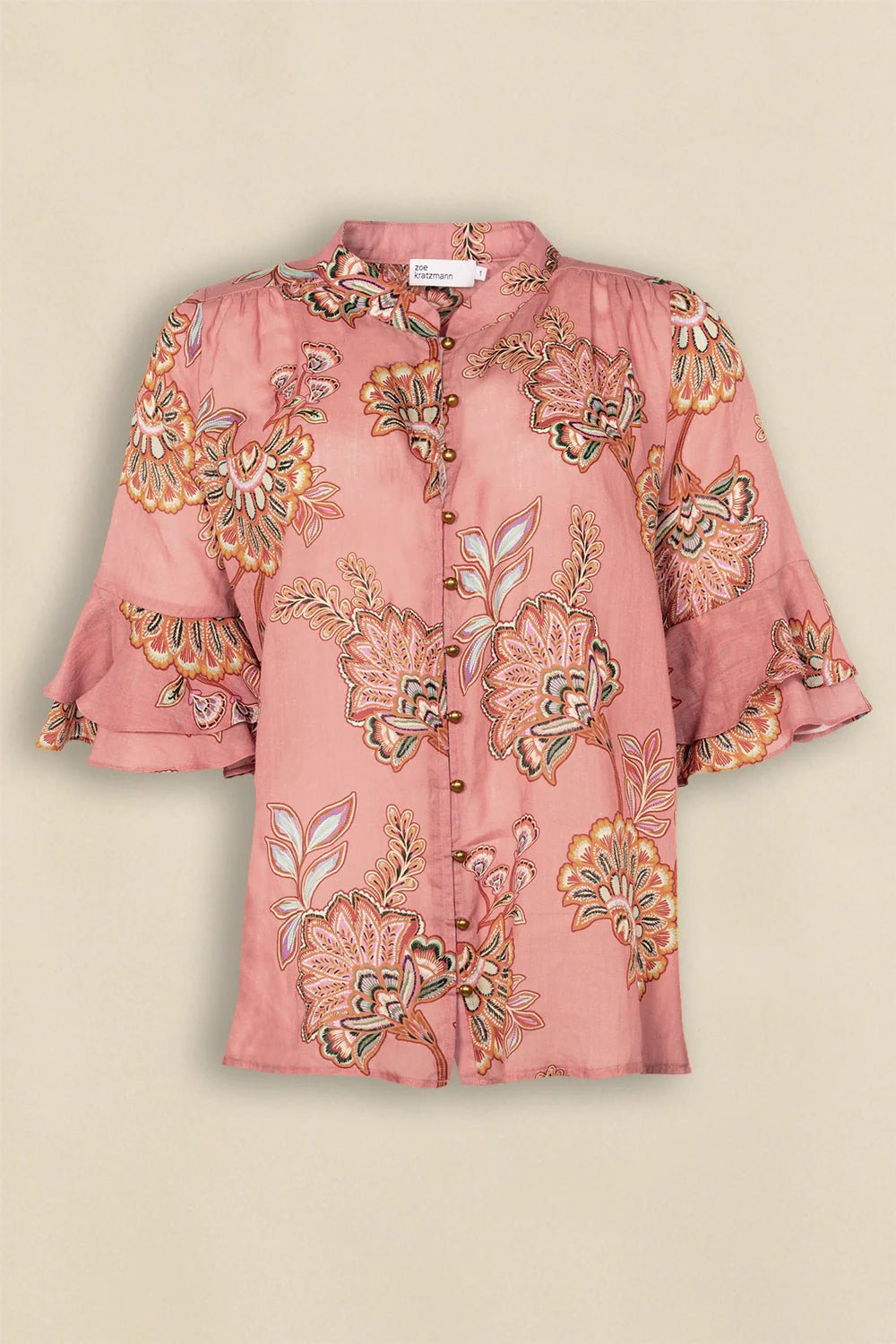 Fluctuate Top - Kgari Bloom blouse Zoe Kratzmann
