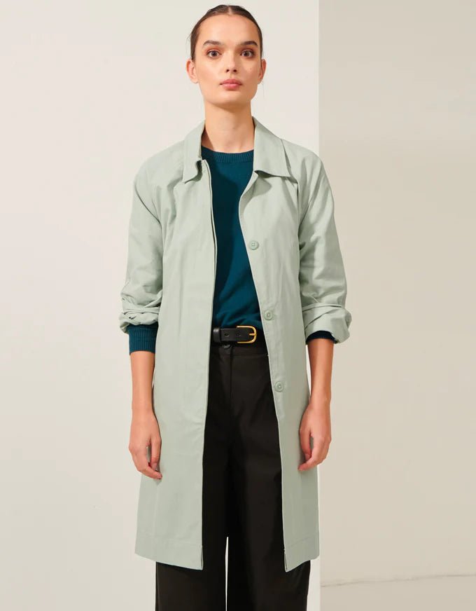 Focus Trench Coat - MIST coat POL