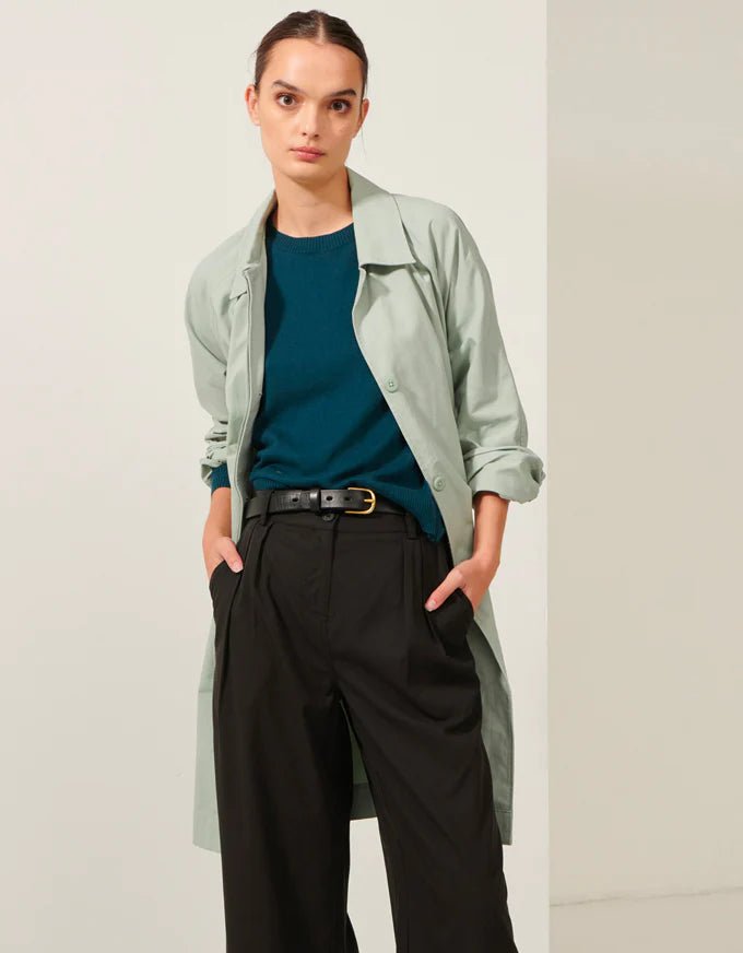 Focus Trench Coat - MIST coat POL