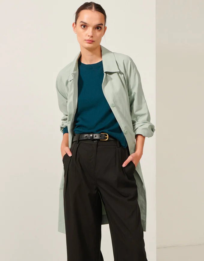 Focus Trench Coat - MIST coat POL