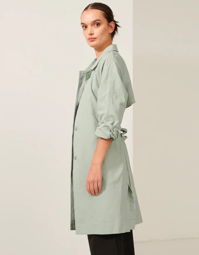 Focus Trench Coat - MIST coat POL