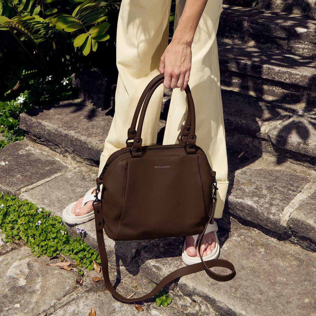 Force Of Being Bag - Cocoa Status Anxiety