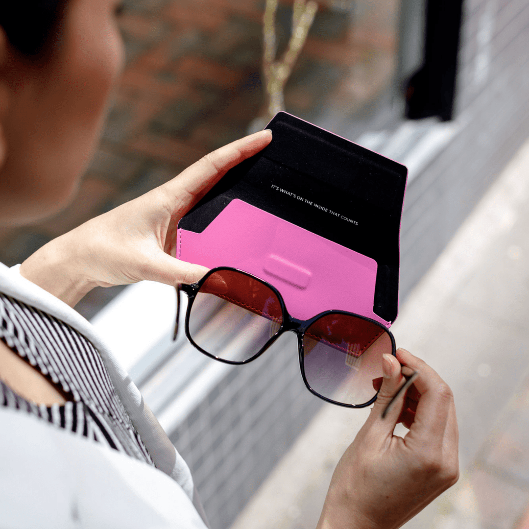 Fox and Leo glasses case - Foxy Lady Fox and Leo