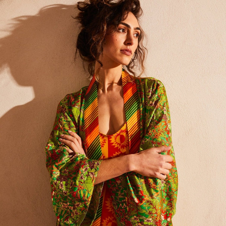 Francesca Robe sleepwear Sage &amp; Clare