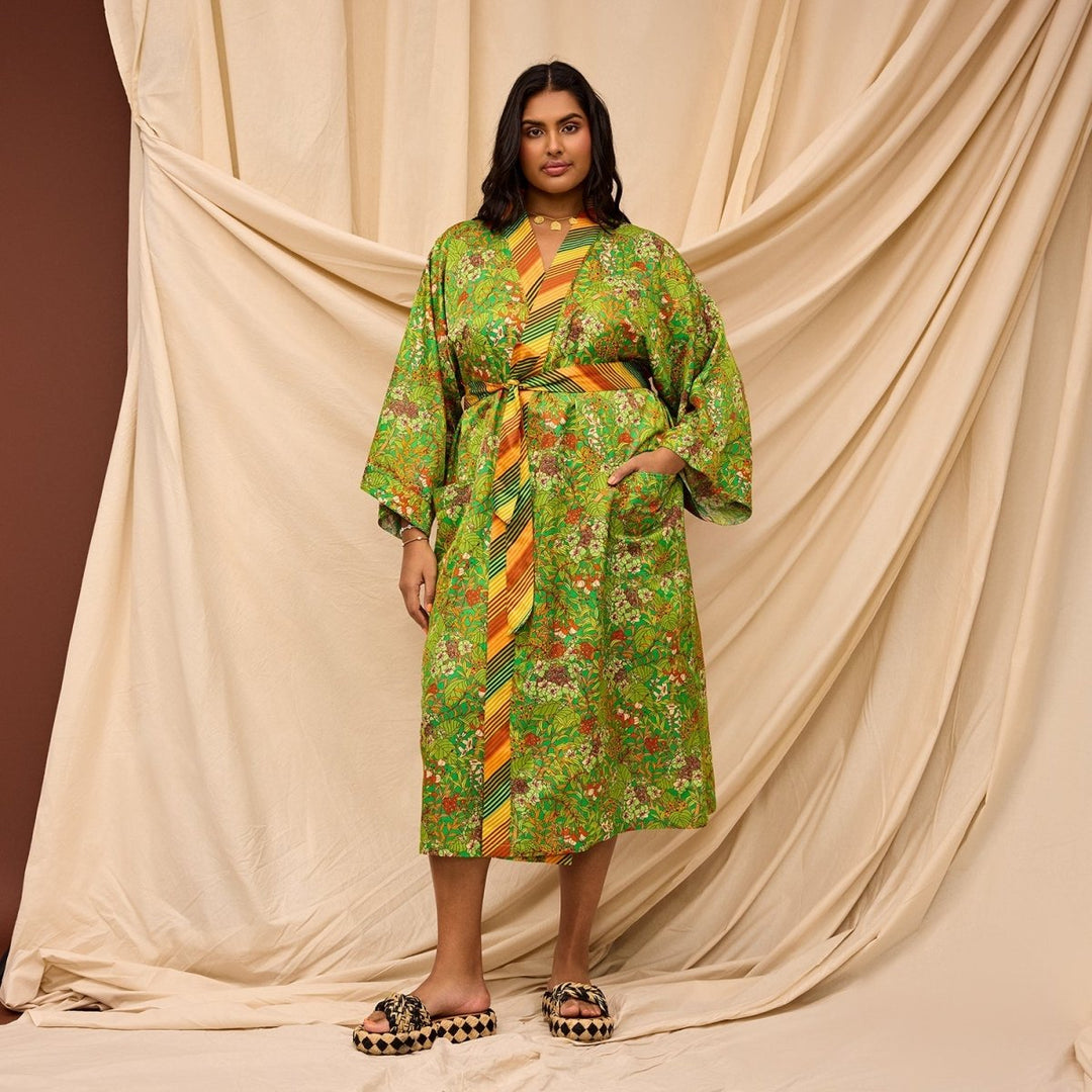 Francesca Robe sleepwear Sage &amp; Clare