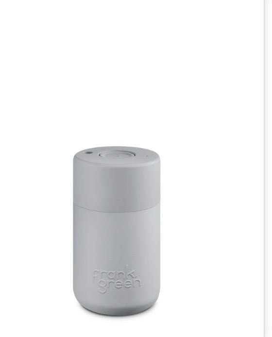 Frank Green 12oz / 340mlOriginal Reusable Cup push button - Harbor Mist Drink Bottles Frank Green