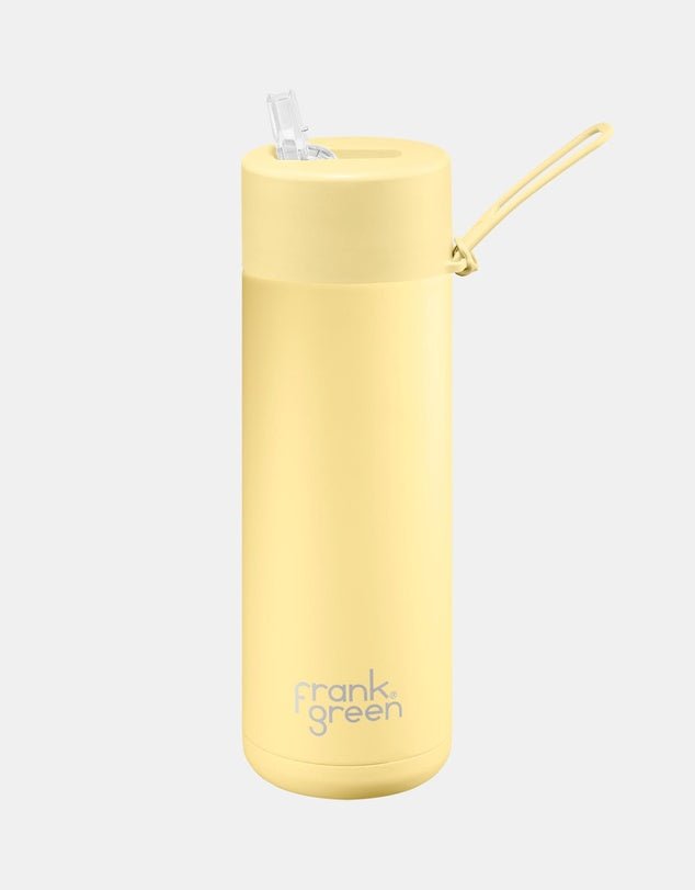 Frank Green Ceramic Reusable Bottle 20oz/595ml - BUTTERMILK Drink Bottles Frank Green