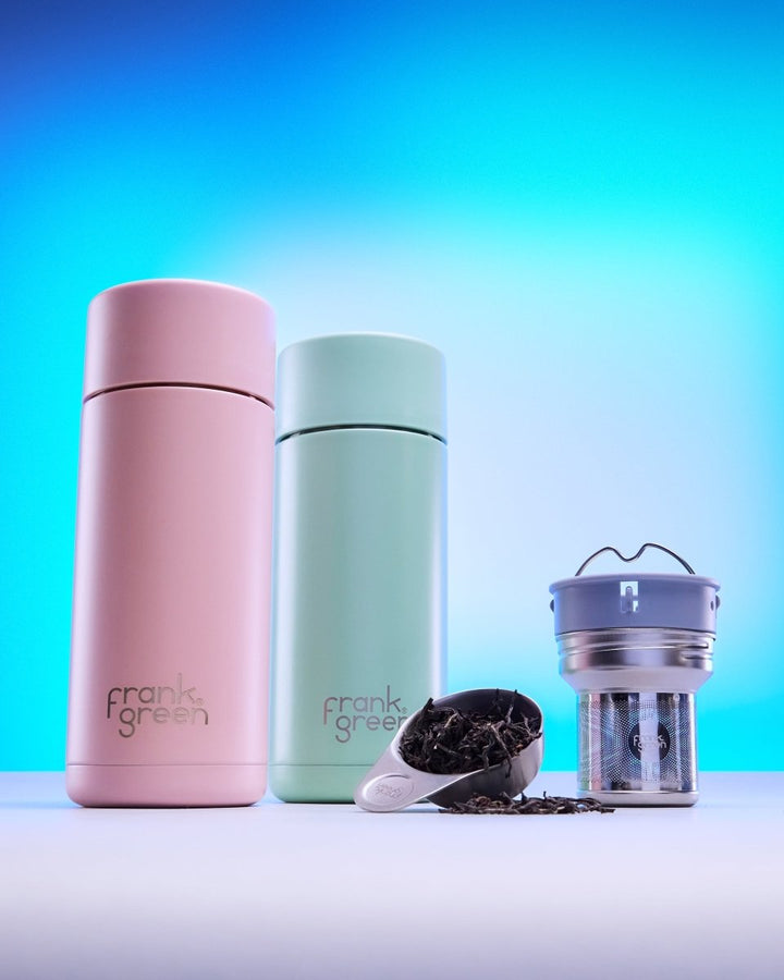 Frank Green Ceramic Reusable Cup - push button 16oz / 475ml Drink Bottles frank green
