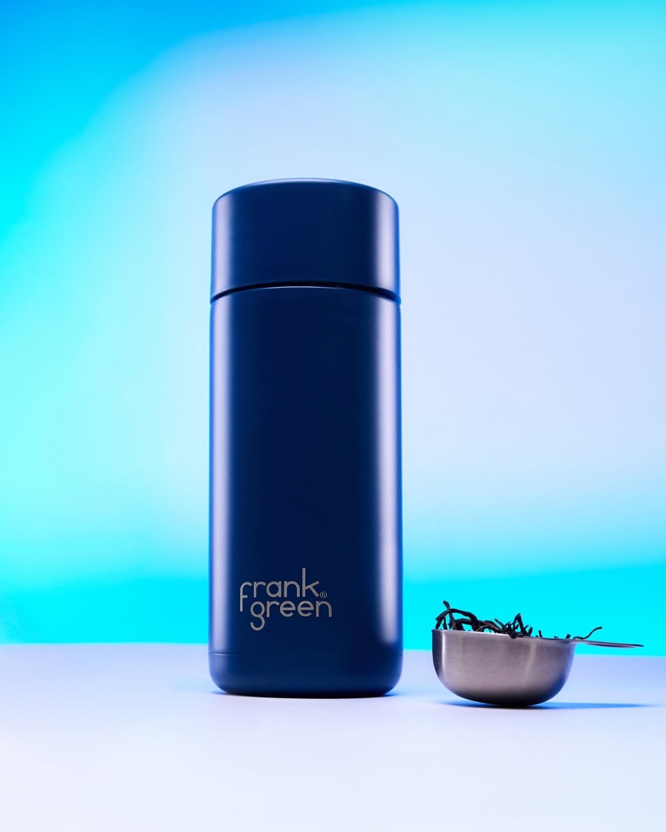 Frank Green Ceramic Reusable Cup - push button 16oz / 475ml Drink Bottles frank green