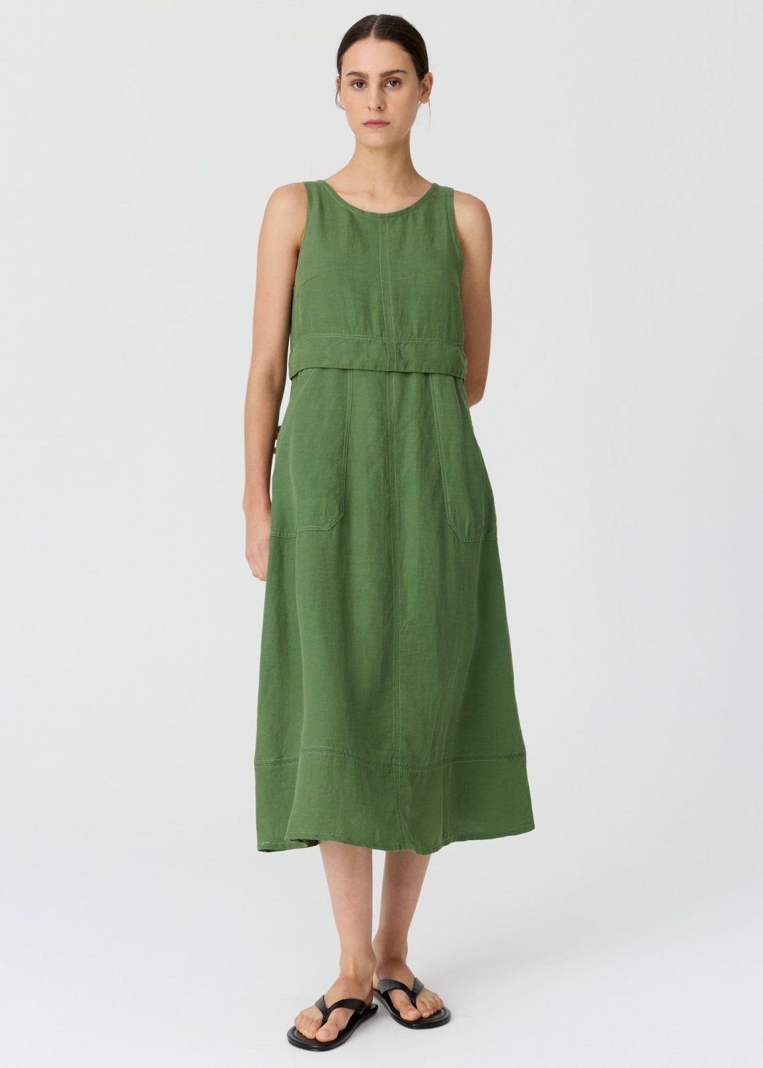 Frankie Double Layer Dress fern POL