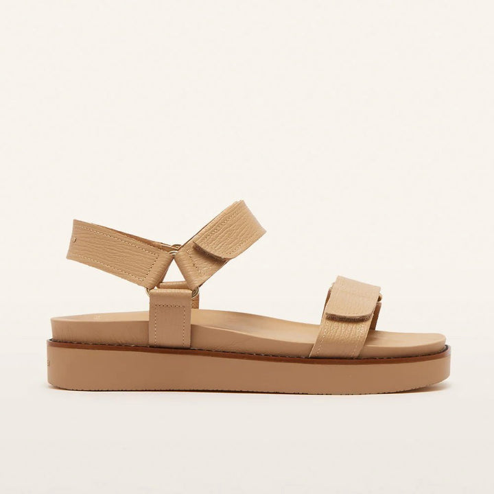 Frankie4 Zane Camel Grain Sandal Shoes FRANKIE4