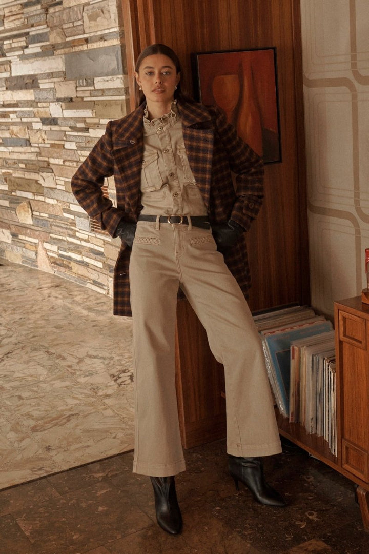 Freya Jean | Plait Pocket - Arizona Wash JEANS Kireina