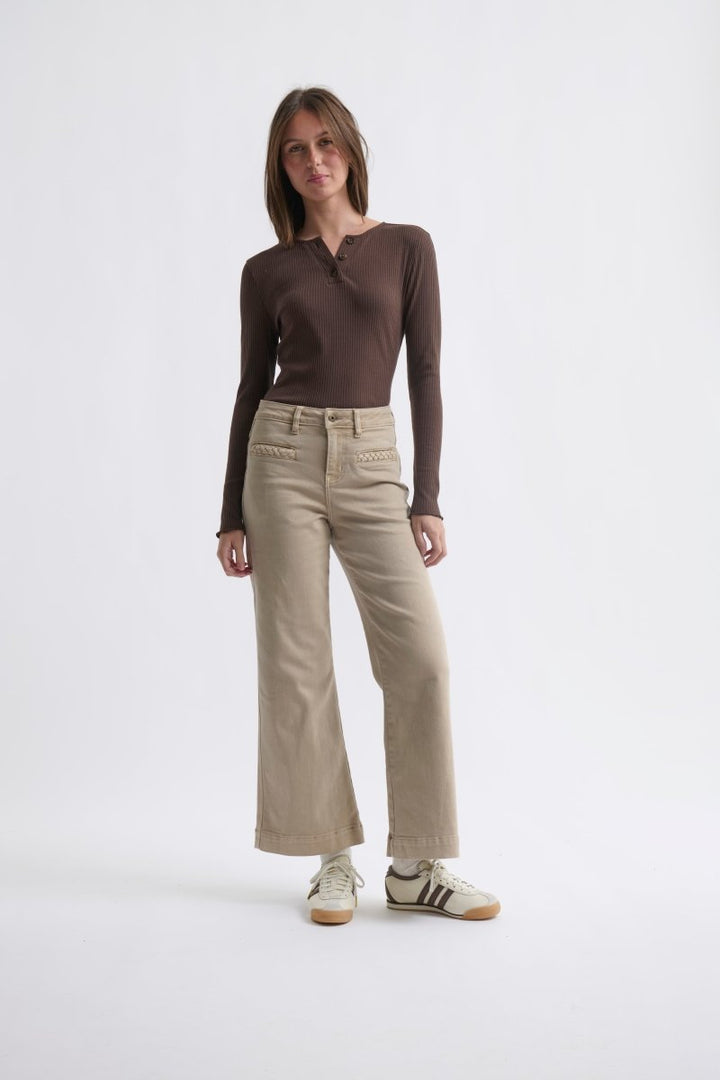 Freya Jean | Plait Pocket - Arizona Wash JEANS Kireina