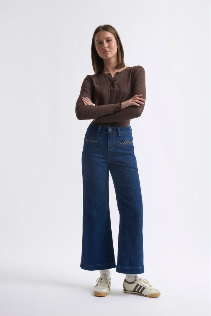 Freya Jean | Plait Pocket - Palisade Blue Kireina Australia