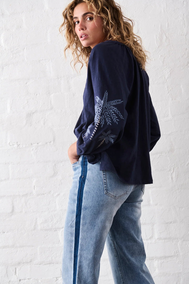 Freya Jean | Side Panel - Waterfall Deconstructed JEANS Kireina