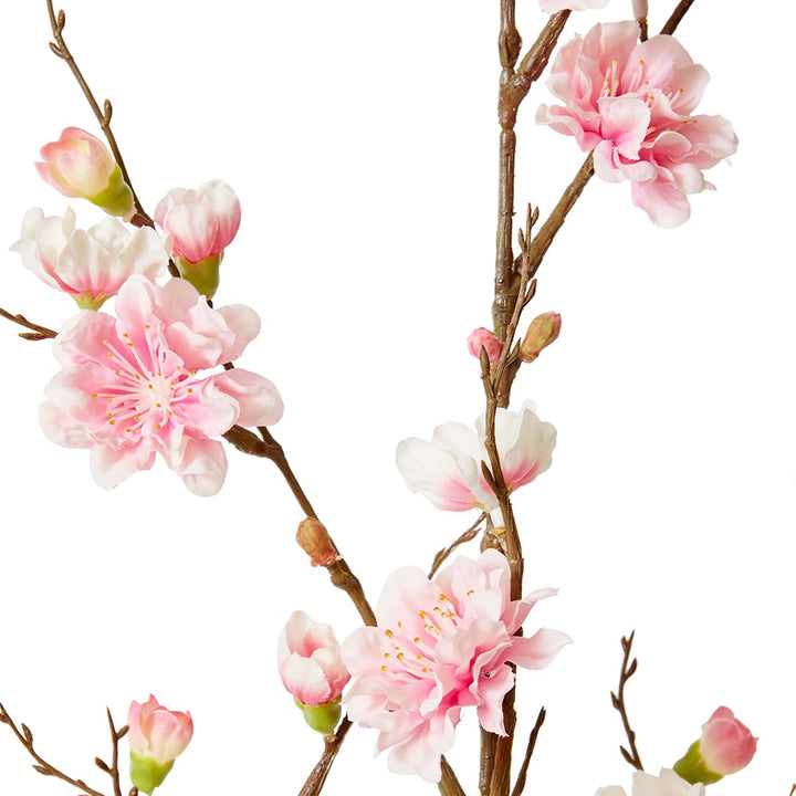 Blossom Plum Spray Pink - 28 x 24 x 86cm artificial plant Elme Living