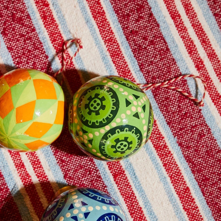 Gabriella Bauble - Key Lime Sage & Clare