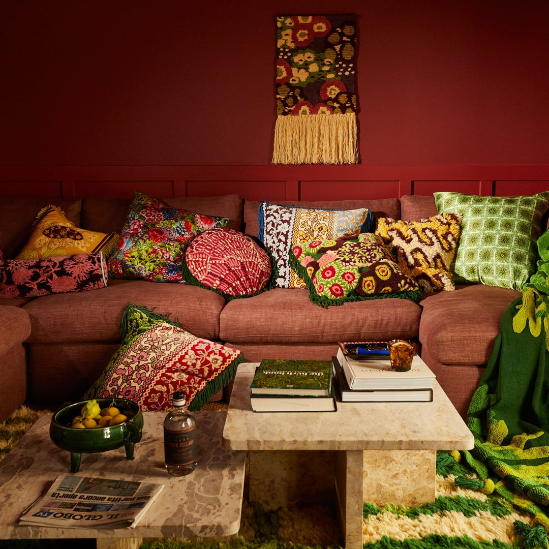 Gabriella Cushion - Key Lime - Stanleyandstone