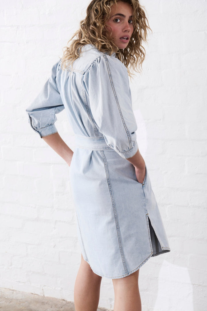 Gabriella Dress - Sky Blue Kireina